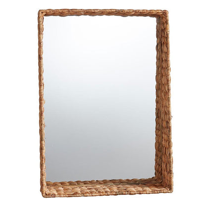 RATTAN MIRROR