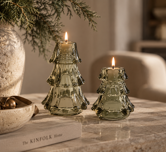 Glass Candle Tree | LED
