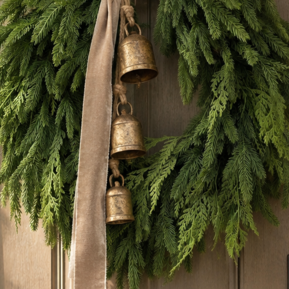 SPRUCE & CEDAR  | 26" HEART WREATH