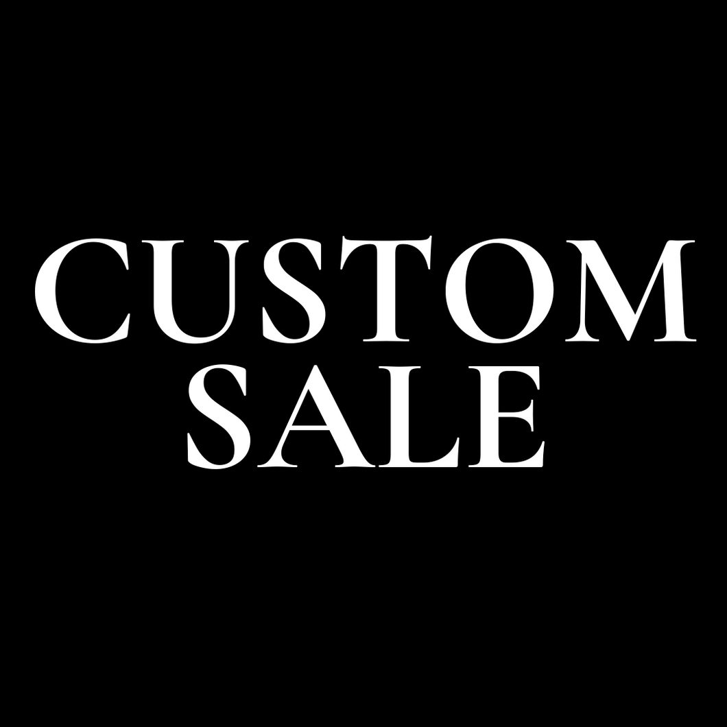 Custom Sale Item