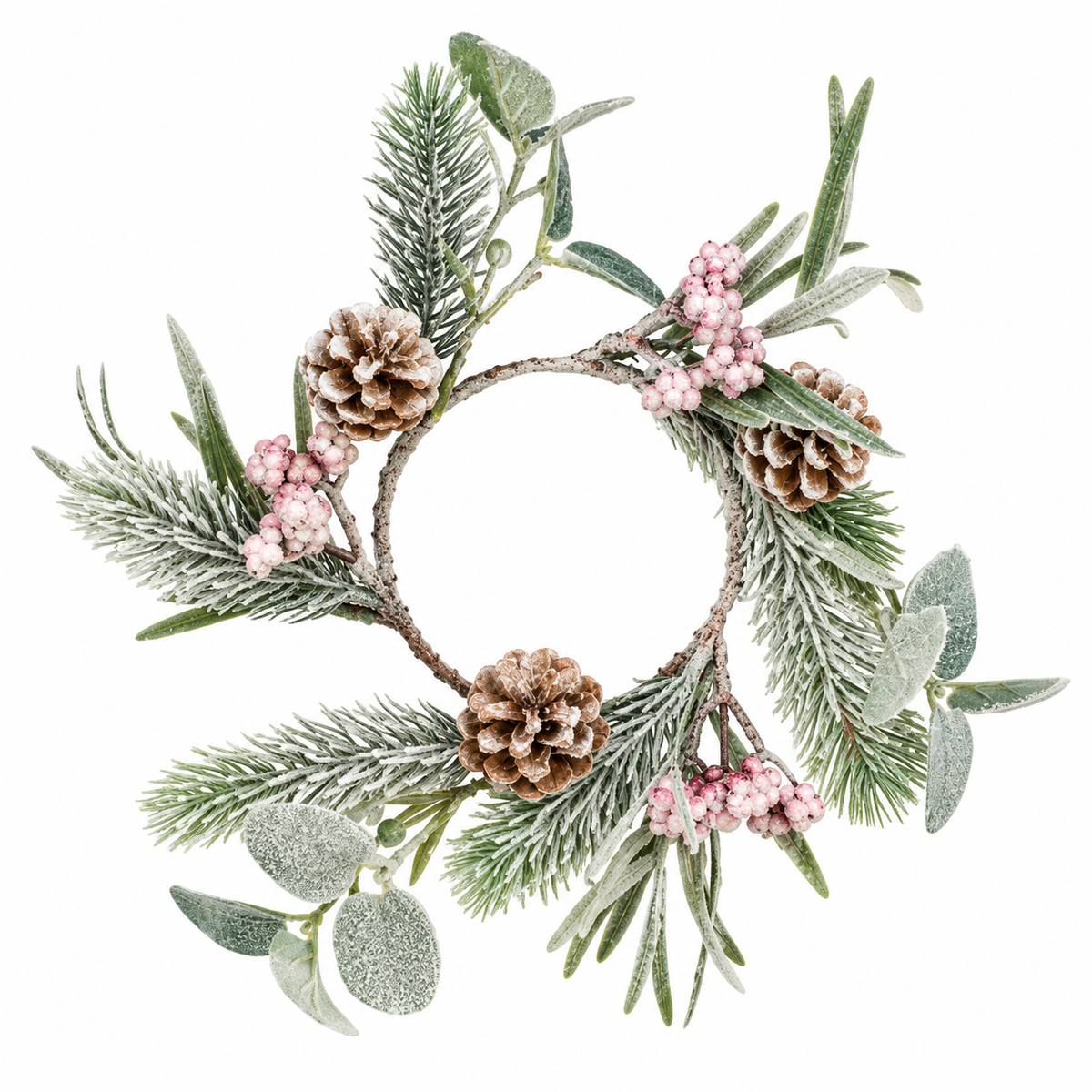 FROSTED | 10" CANDLE RING