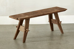 Antique Teak Bench