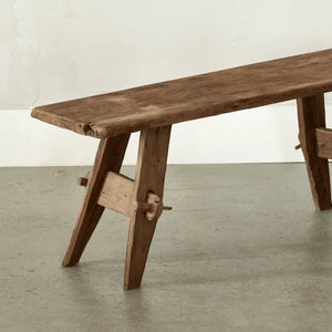 Antique Teak Bench