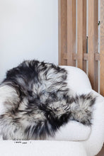 Load image into Gallery viewer, Natural Dark Grey Icelandic Sheepskin
