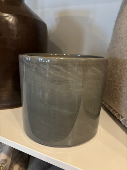Luna Pot | Glazed Green