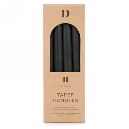 TAPER CANDLES | BLACK