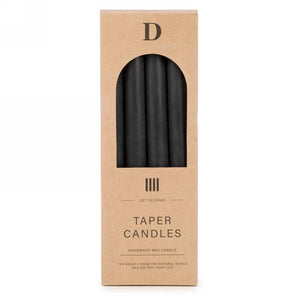 TAPER CANDLES | BLACK