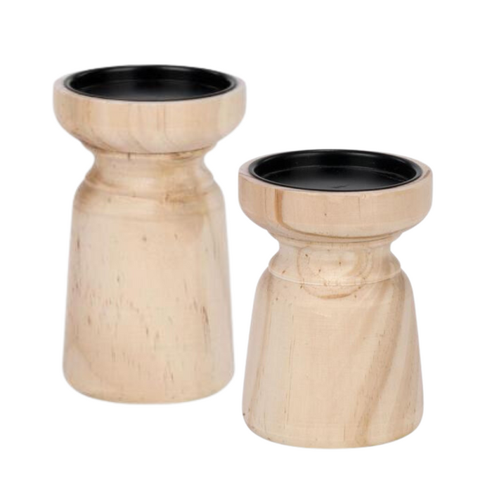 CANDLE HOLDER | NATURAL