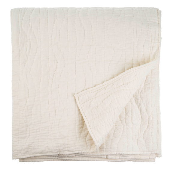 BED QUILT | CLOUD WHITE