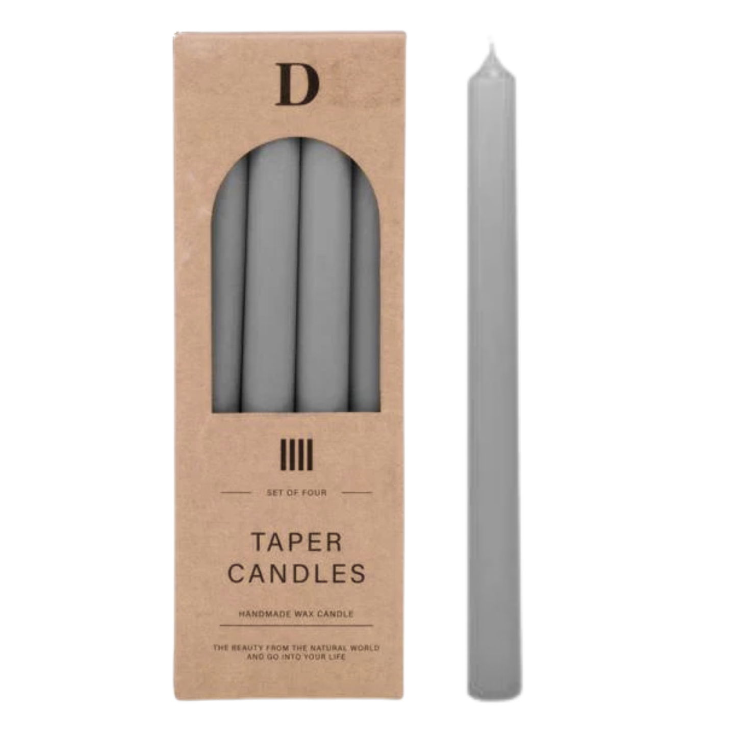 TAPER CANDLES | GREY