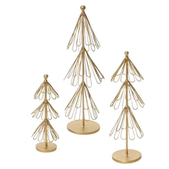 GOLD TREE | METAL | SET