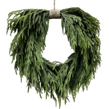 Load image into Gallery viewer, NORFOLK | 24&quot; HEART WREATH
