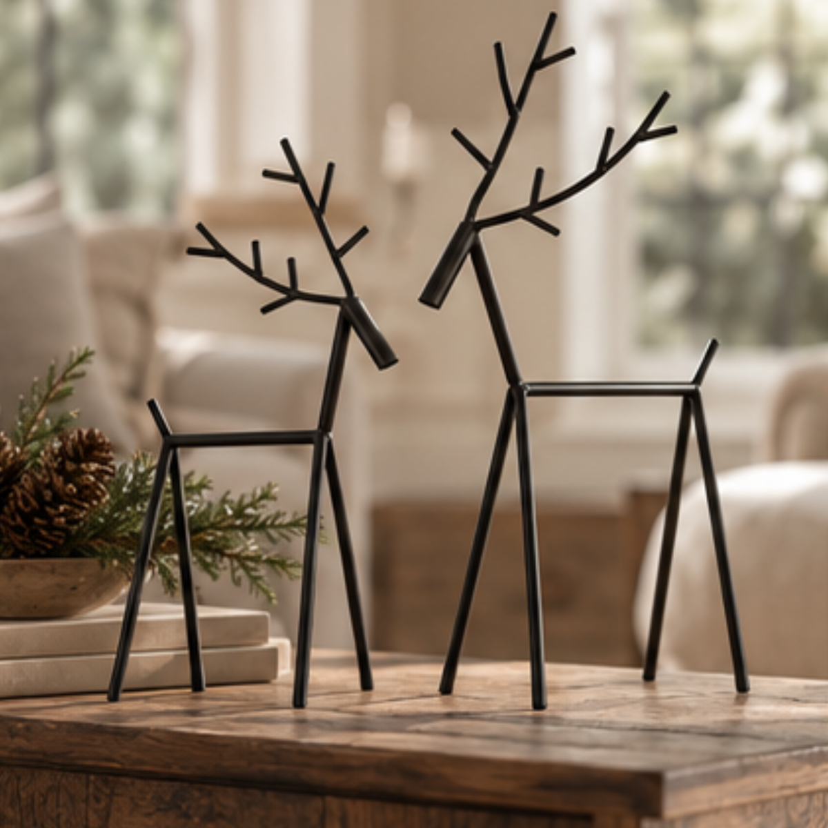 Iron Reindeer | Black