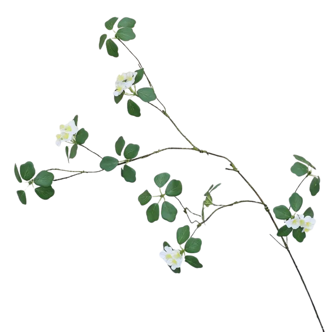 GREEN LEAF | WHITE BLOOM