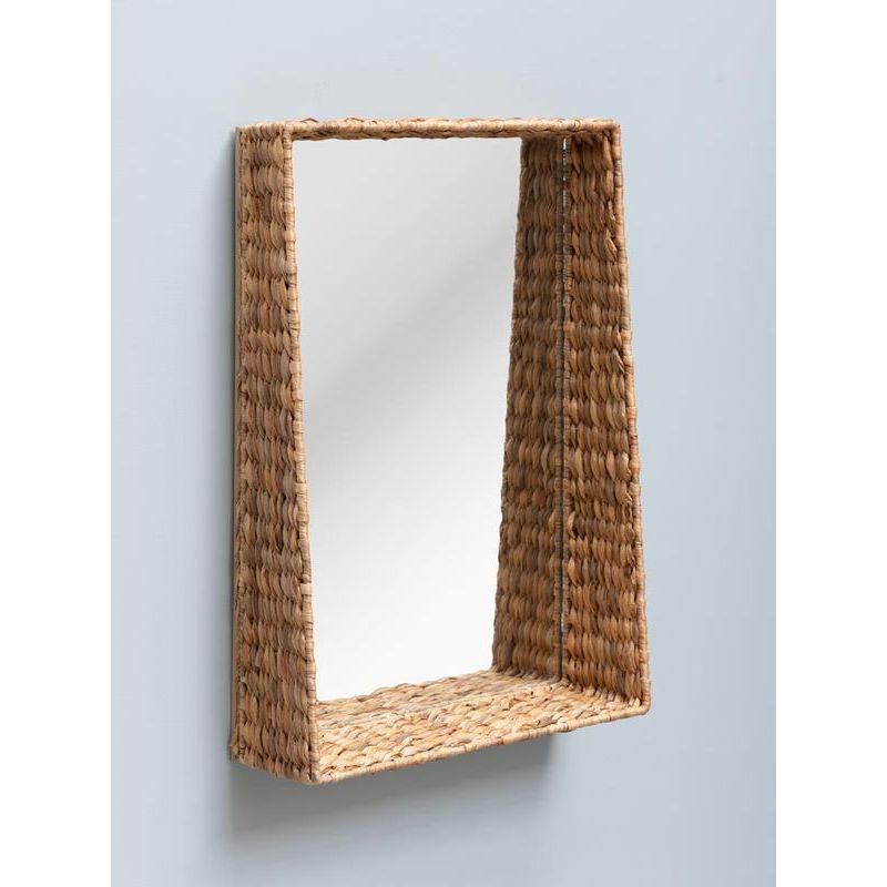 RATTAN MIRROR