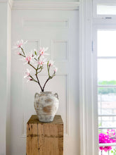 Load image into Gallery viewer, Luciana Vintage-Style Ceramic Vase with Handles
