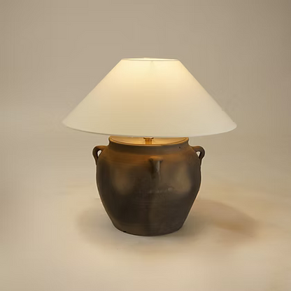 Louis IV Vintage Pot Lamp - Empire Shade