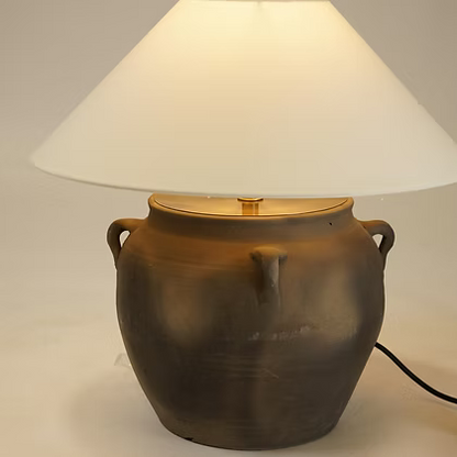 Louis IV Vintage Pot Lamp - Empire Shade