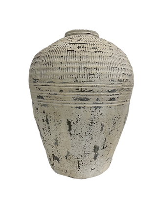 Lily|  Vintage White Pottery