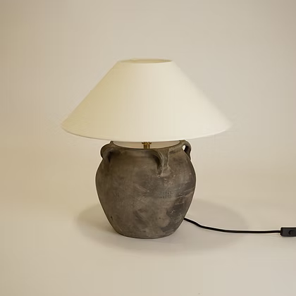 Louis IV Vintage Pot Lamp - Empire Shade