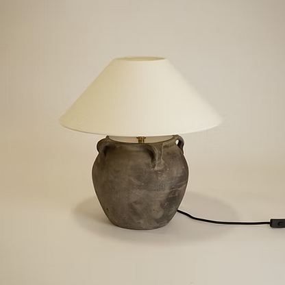 Louis IV Vintage Pot Lamp - Empire Shade