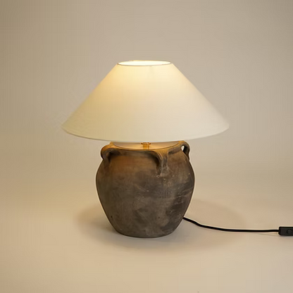 Louis IV Vintage Pot Lamp - Empire Shade