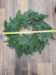 DARK CEDAR | DUSTED WREATH