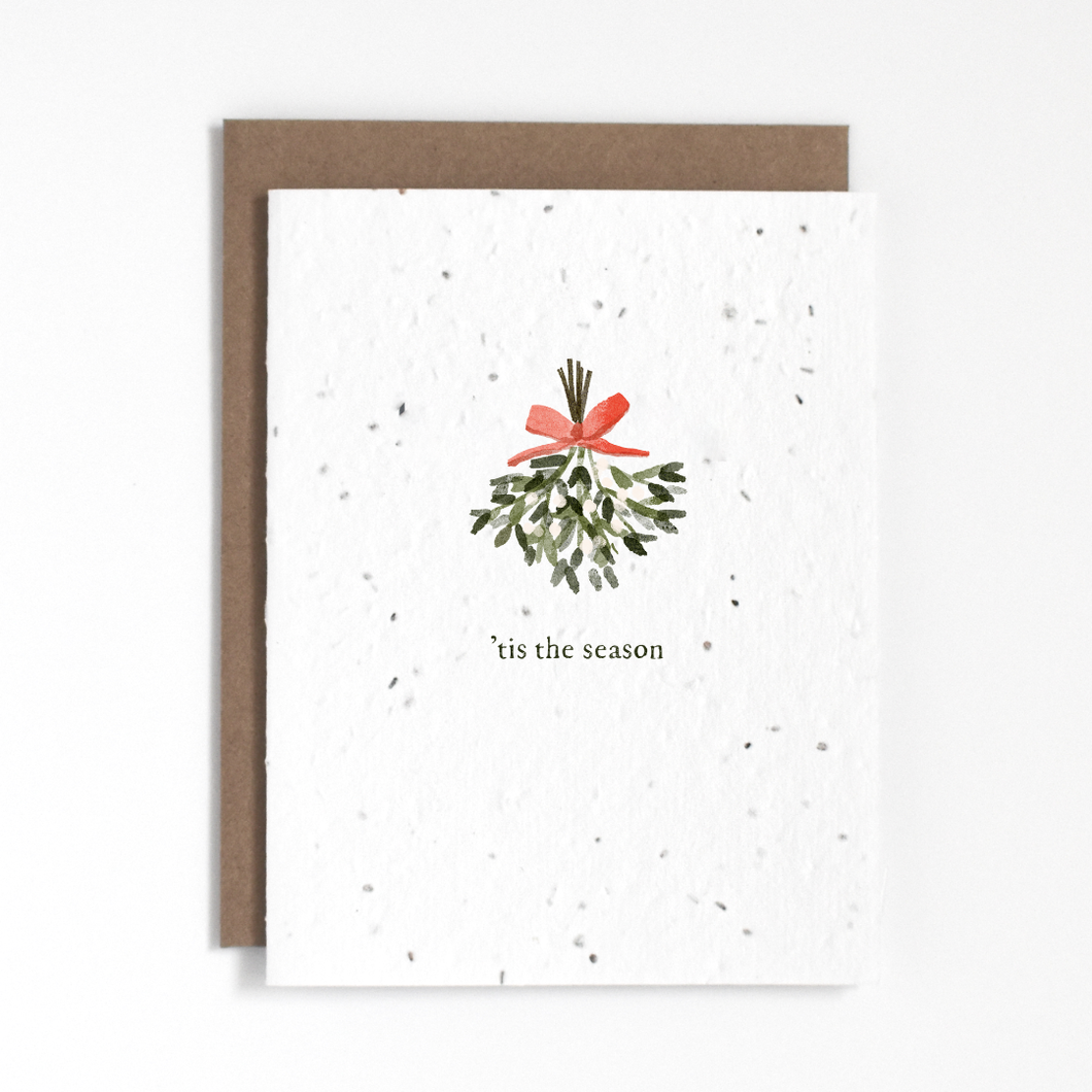 Plantable Holiday Card - 'Tis The Season