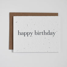 Load image into Gallery viewer, Plantable Greeting Card - Happy Birthday - Classic
