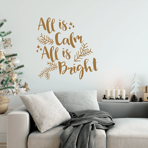 WALL DECAL | ALL IS CALM