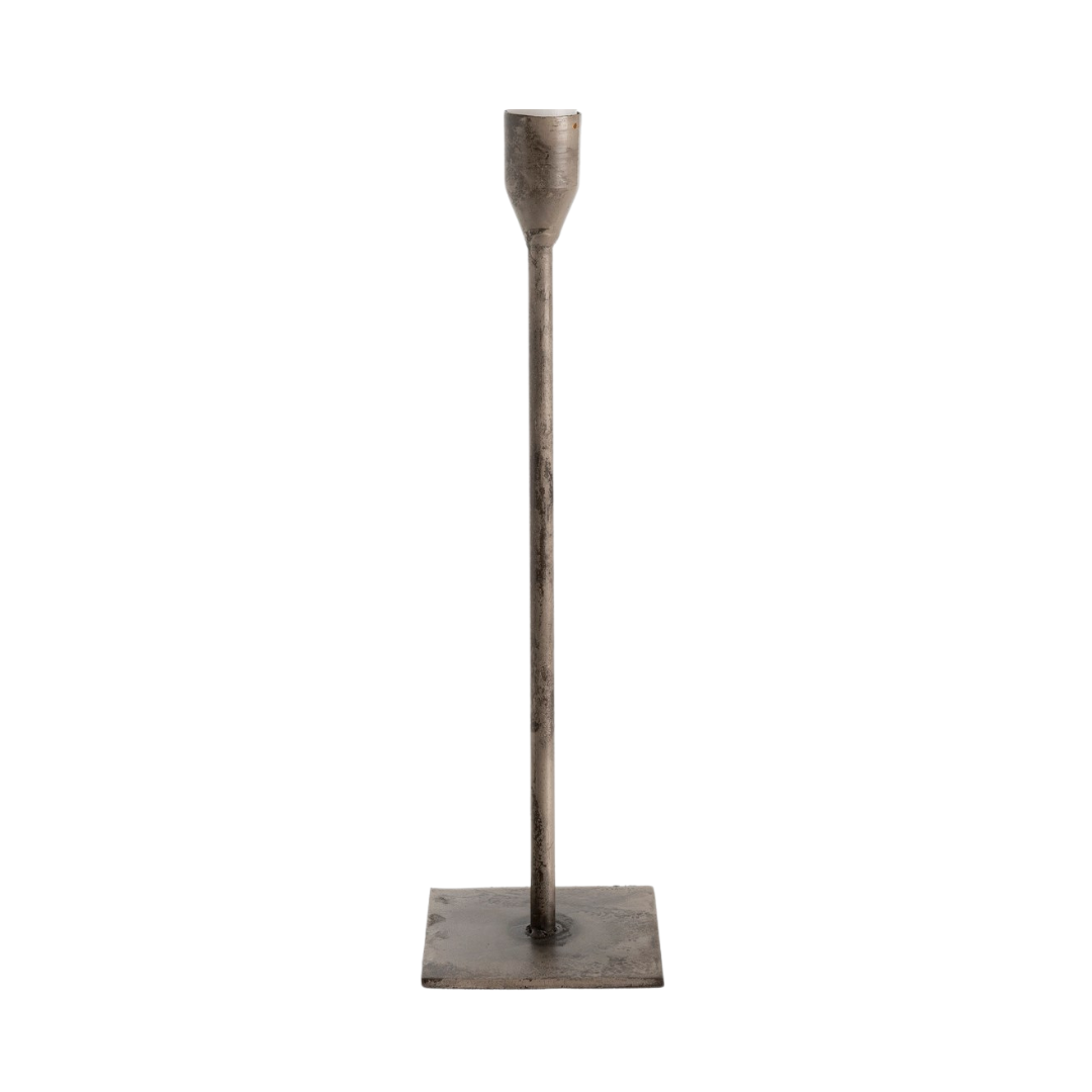 CANDLESTICK HOLDER | ANTIQUE METAL