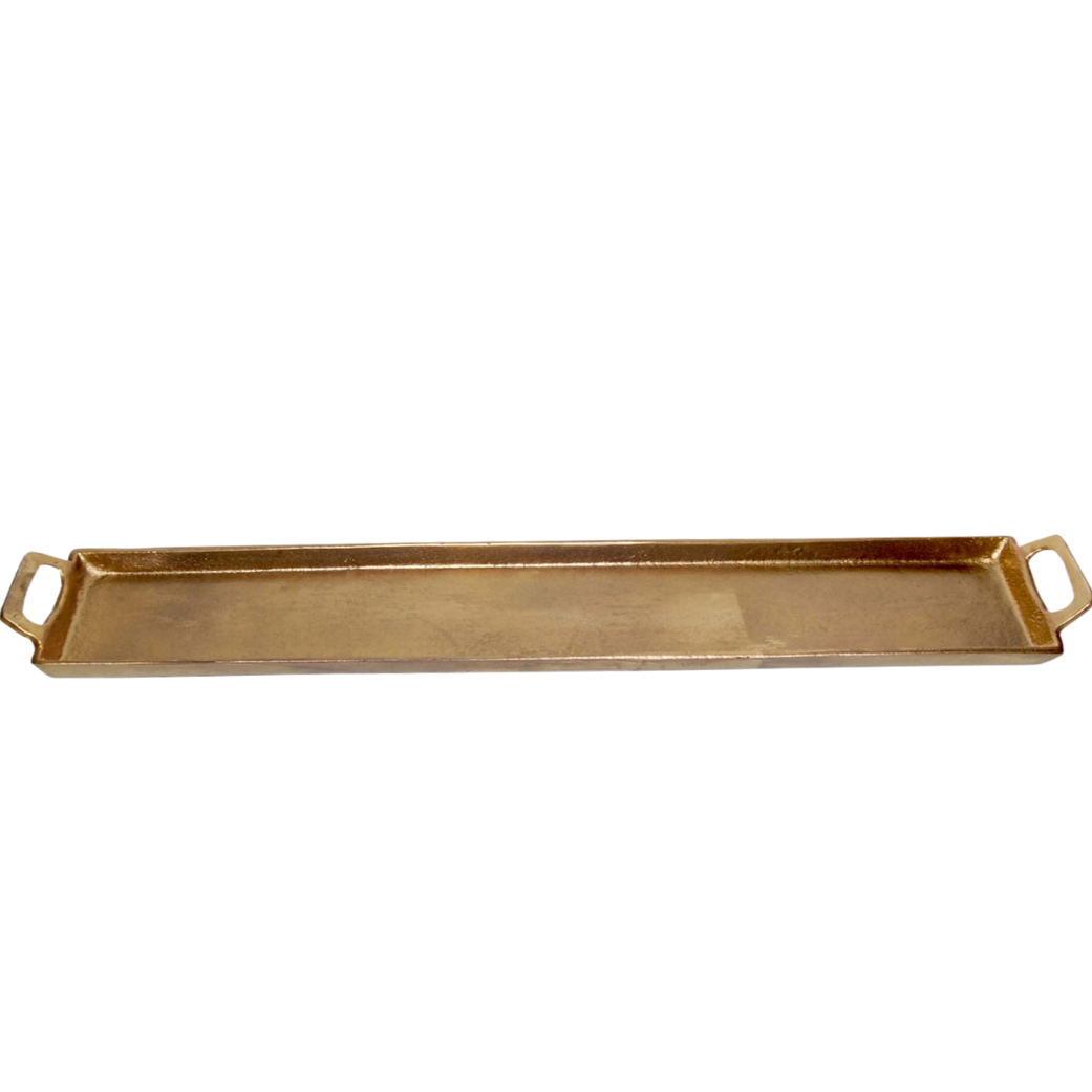 LARGE BRASS TRAY