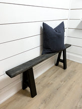 Load image into Gallery viewer, Reclaimed Vintage Narrow Bench
